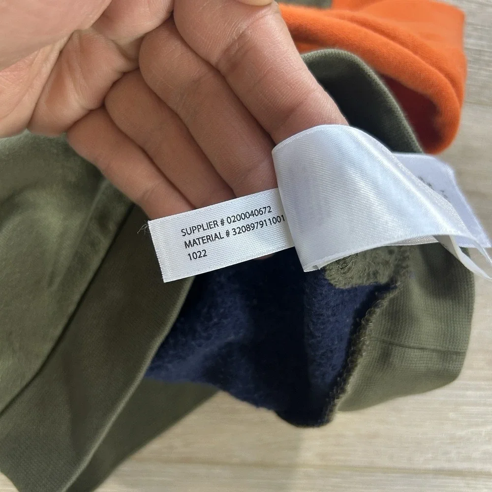 Polo Ralph Lauren 18M Polo Bear Color-Blocked‎ Fleece Crewneck Streetwear
